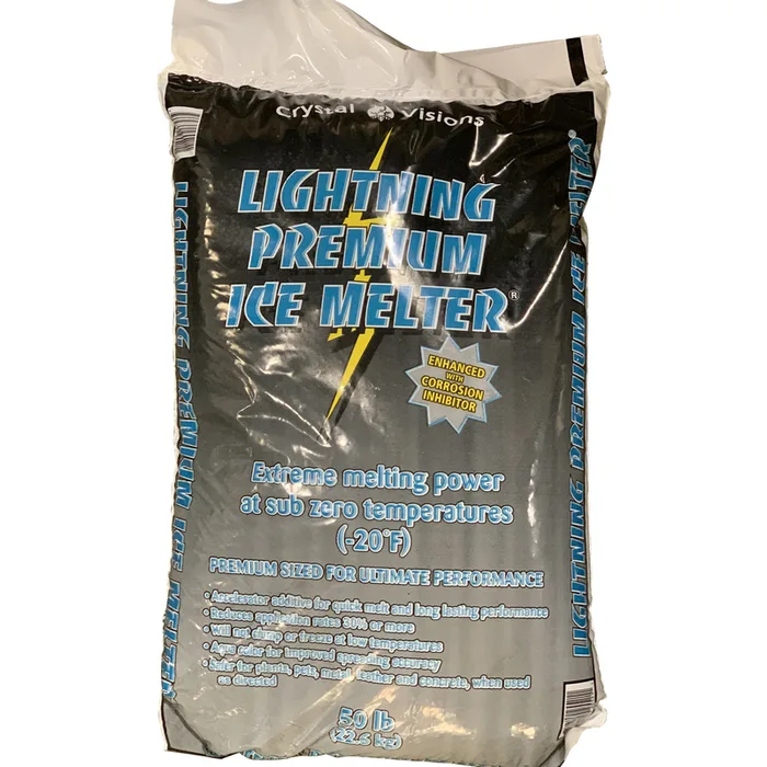 Crystal Visions Lightning Premium Pet Friendly Crystal Ice Melt 50 lb