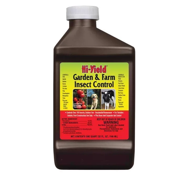 Hi-Yield Garden & Farm Insect Control Liquid 32 oz