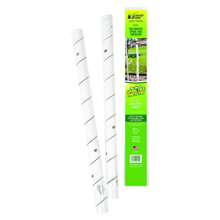Master Mark Treemaster 24 in. H White Plastic Spiral Tree Protector