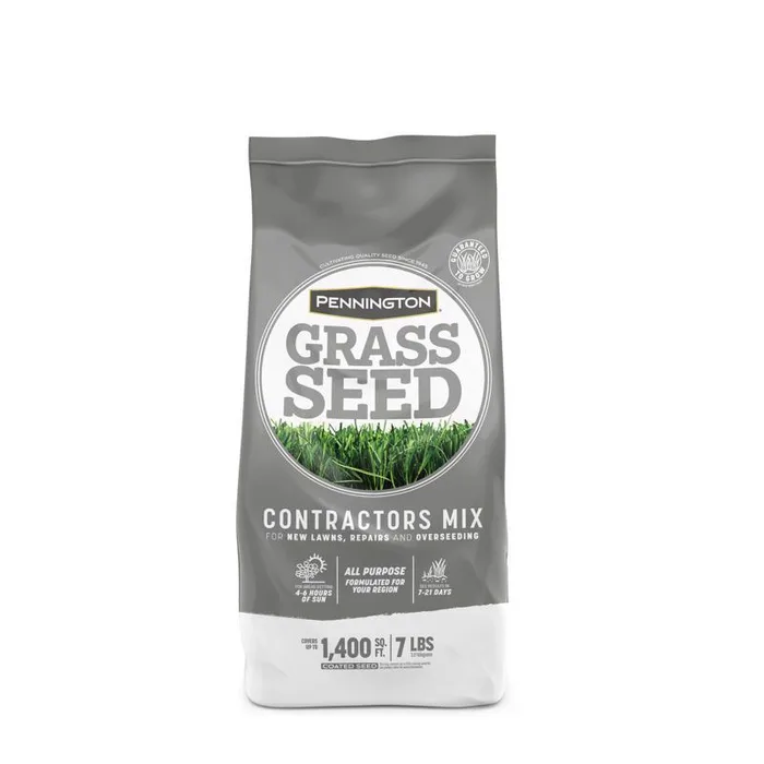 Pennington Contractors Mix Sun or Shade Grass Seed 7 lb
