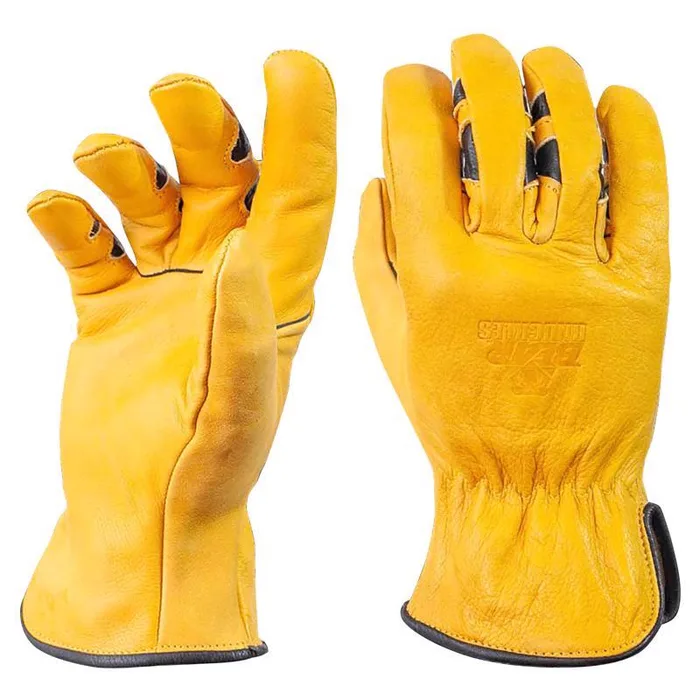 Bear Knuckles Unisex Indoor/Outdoor Work Gloves Yellow L 1 pair