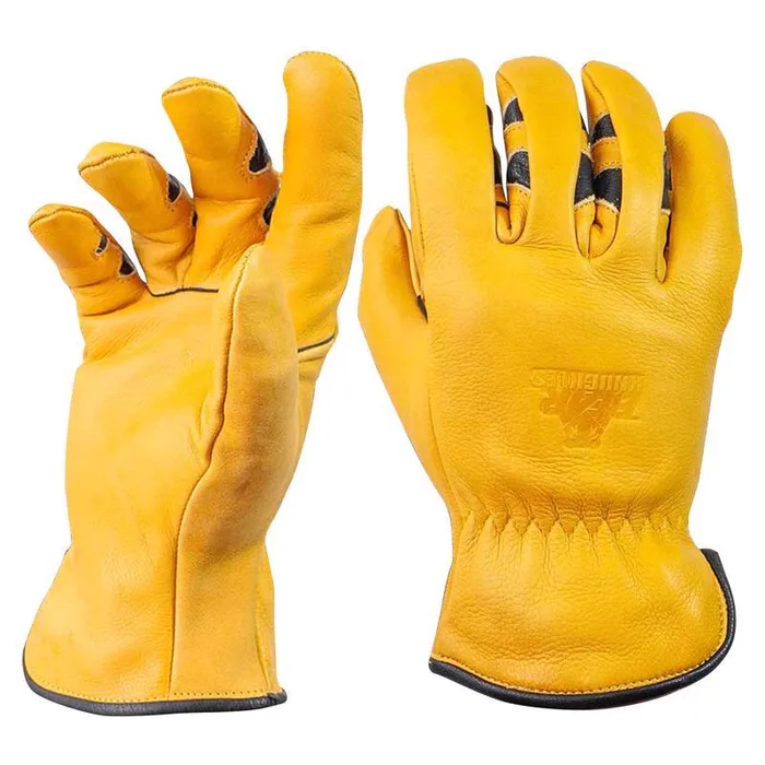 Bear Knuckles Work Gloves Yellow L 1 pk
