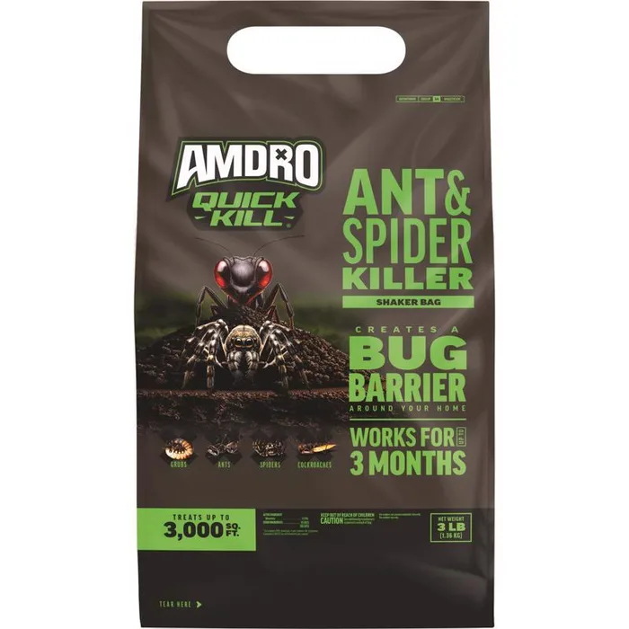 Amdro Quick Kill Spider & Ant Killer Granules 3 lb