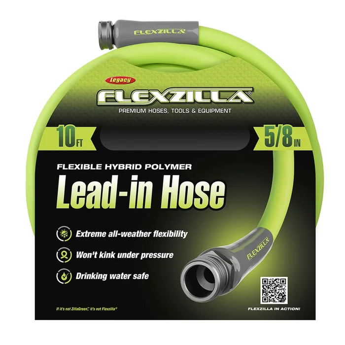 Legacy Flexzilla 5/8 in. D X 10 ft. L Heavy Duty Premium Grade Garden Hose
