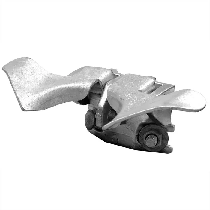 YardGard 2.95 in. H X 5.11 in. W Galvanized Aluminum Butterfly Latch