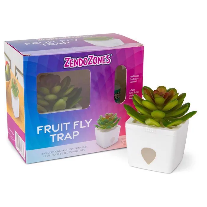 JT Eaton ZendoZones Fruit Fly Trap 1 box (Pack of 6)