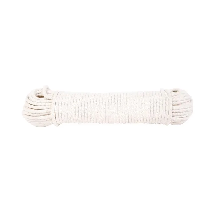Koch Industries 7/32 in. D X 100 ft. L Natural Solid Braided Cotton Poly Blend Sash Cord