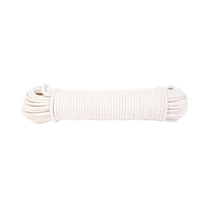 Koch Industries 7/32 in. D X 100 ft. L Natural Solid Braided Cotton Clothesline Rope
