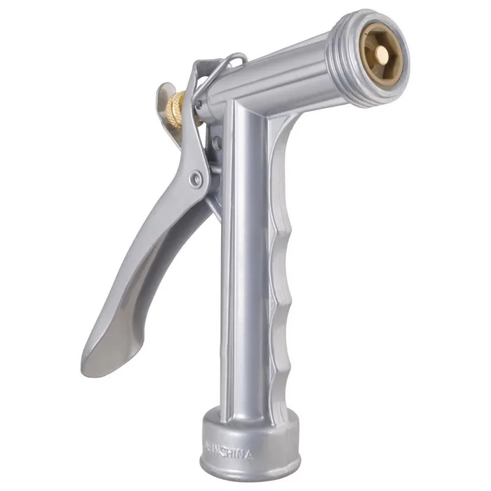 Home Plus Adjustable Shower and Stream Metal Hose Nozzle (Pack of 10)