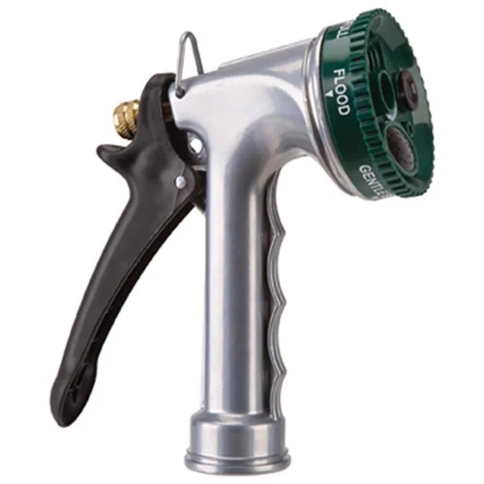 Home Plus 5 Pattern Adjustable Multi-Pattern Metal Hose Nozzle (Pack of 10)