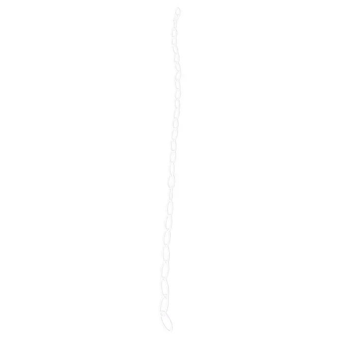 Living Accents White Steel 36 in. H Sturdy Extender Chain 1 pk