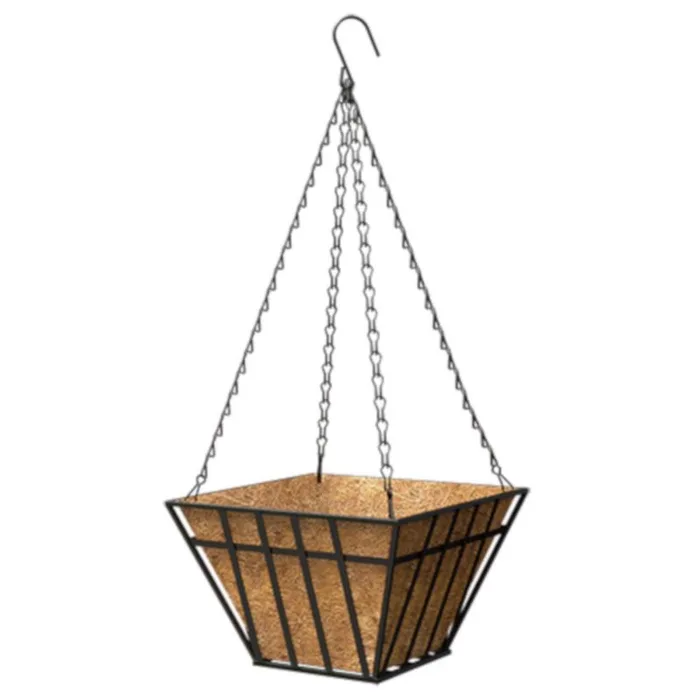 Living Accents Black Steel 6.55 in. H Plant Hanger 1 pk