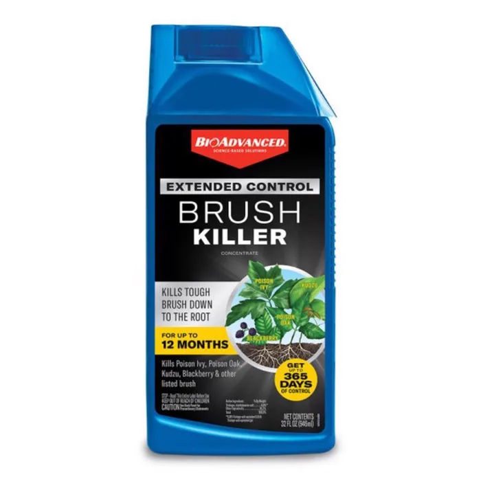 BioAdvanced Extended Control Brush Killer Concentrate 32 oz (Pack of 8)