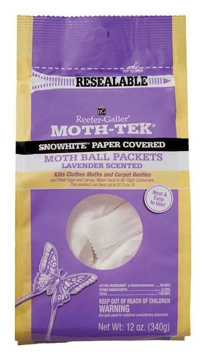 Reefer-Galler Moth-Tek Moth Balls 12 oz