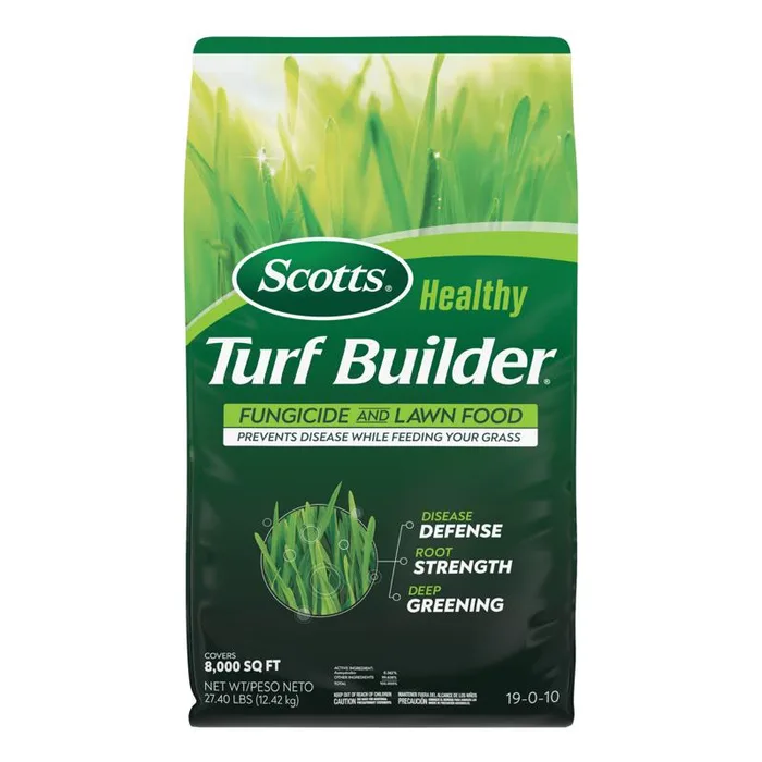 Scotts Turf Builder Moss and Fungus Control Lawn Food For Multiple Grass Types 8000 sq ft