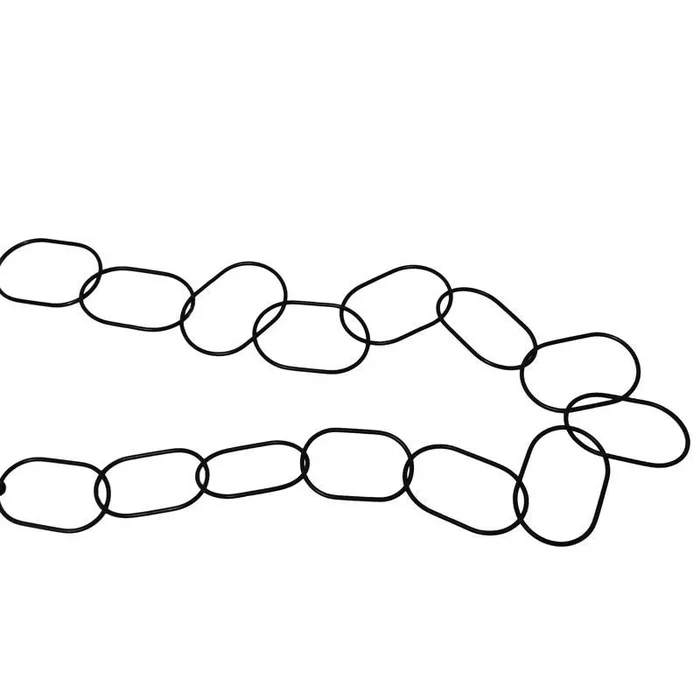 Living Accents Black Iron 44 in. H Extender Chain 1 pk