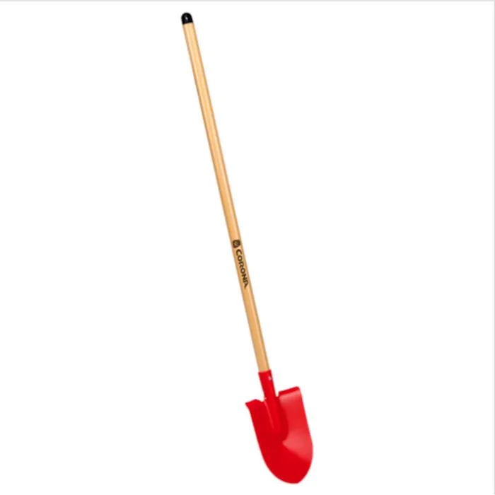 Corona 38.39 in. Aluminum V-Shaped Garden Shovel Wood Handle (Pack of 6)