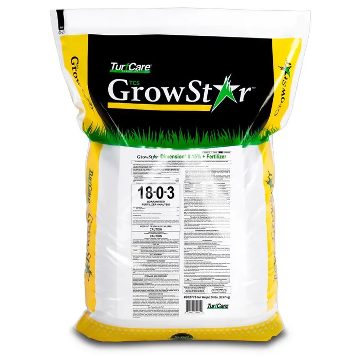 GrowStar Dimension Crabgrass Preventer Lawn Fertilizer For All Grasses 17240 sq ft