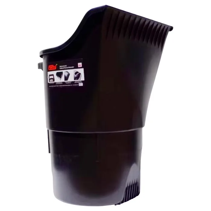 Catchy Can 20 gal Black Plastic Trash Can