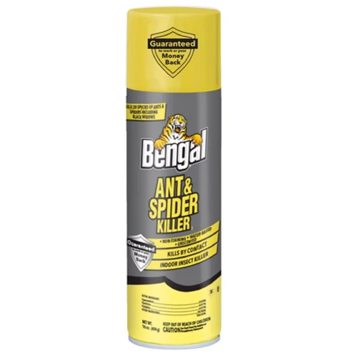 Bengal Spider & Ant Killer Aerosol 16 oz (Pack of 12)