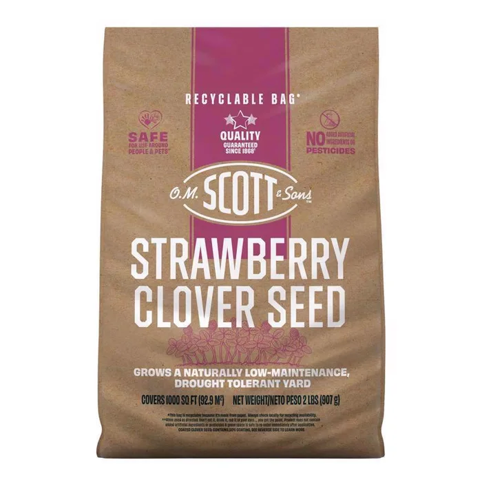 O.M. Scott & Sons Clover Grass Mix Sun or Shade Fertilizer/Seed/Soil Improver 2 lb