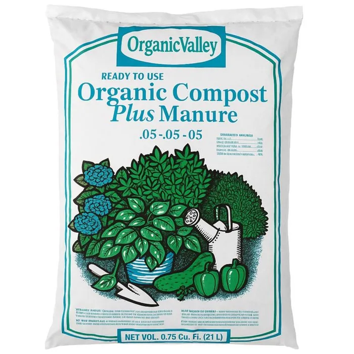 Organic Valley Blend Compost Manure 0.75 cu ft