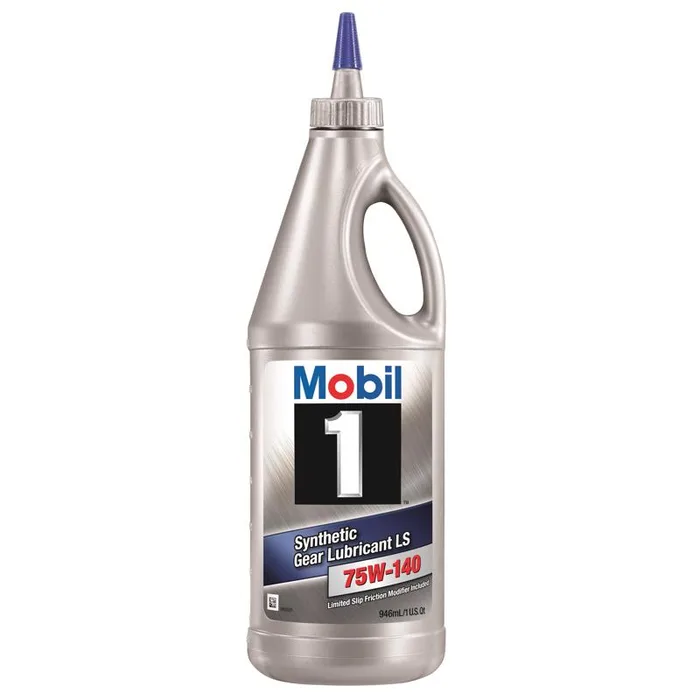 Mobil 1 75W-140 Synthetic Trans/Drive Train Oil 1 qt (Pack of 12)