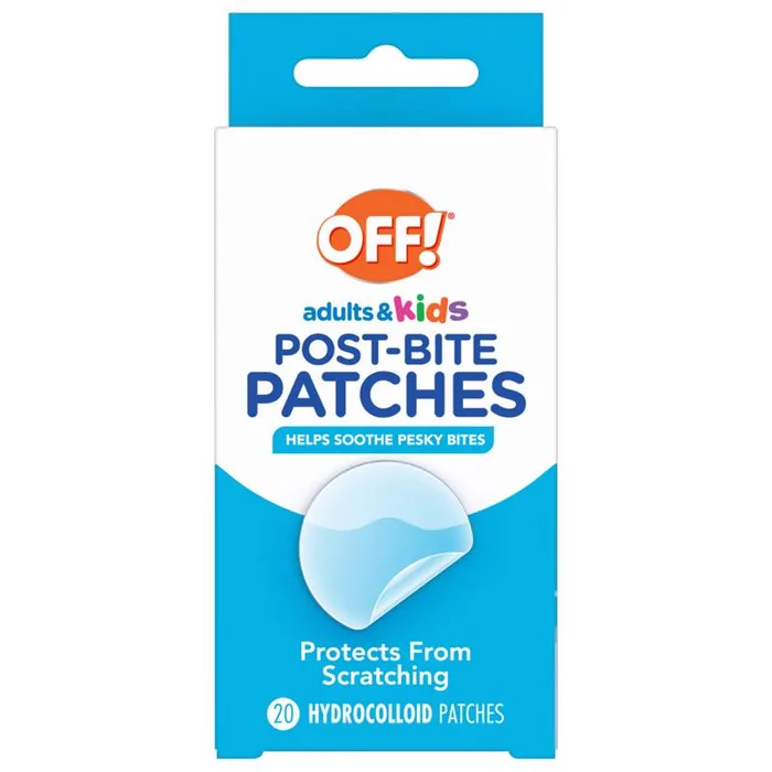 OFF! Post Bug Bite Relief Patch 20 each