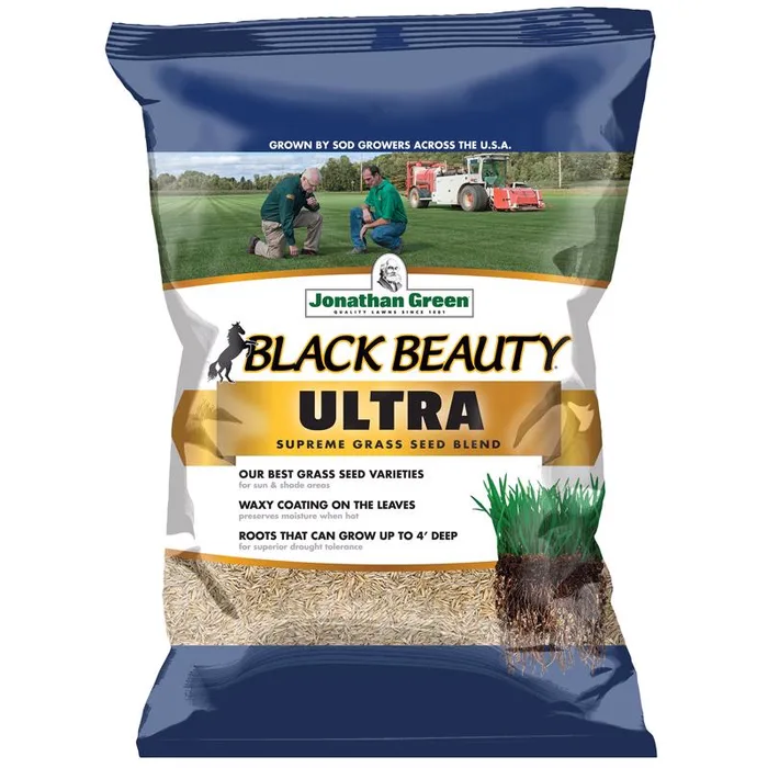 Jonathan Green Black Beauty Ultra Mixed Partial Shade/Sun Grass Seed 15 lb