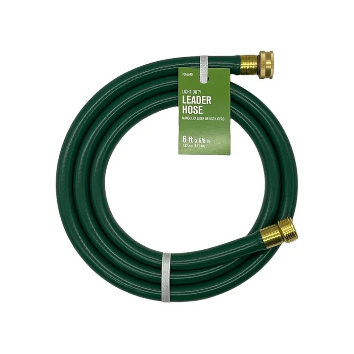 Home Plus 5/8 in. D X 6 ft. L Light Duty Commercial Grade Leader Hose