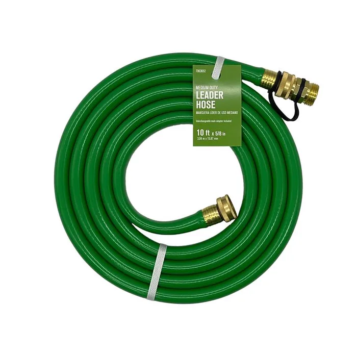 Home Plus 5/8 in. D X 10 ft. L Medium Duty Commercial Grade Leader Hose