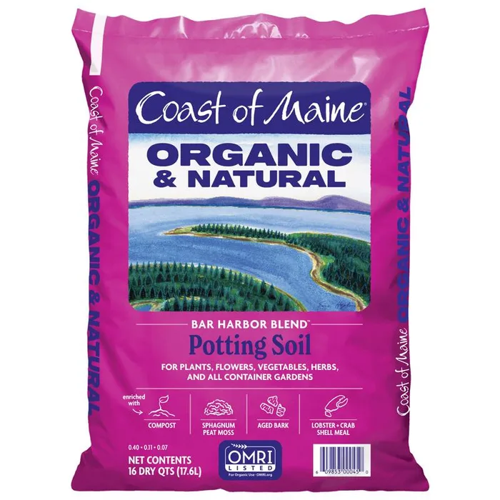 Coast of Maine Organic All Purpose Potting Soil 16 qt