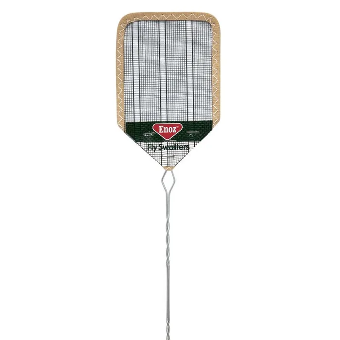 Enoz Assorted Aluminum Fly Swatter (Pack of 24)