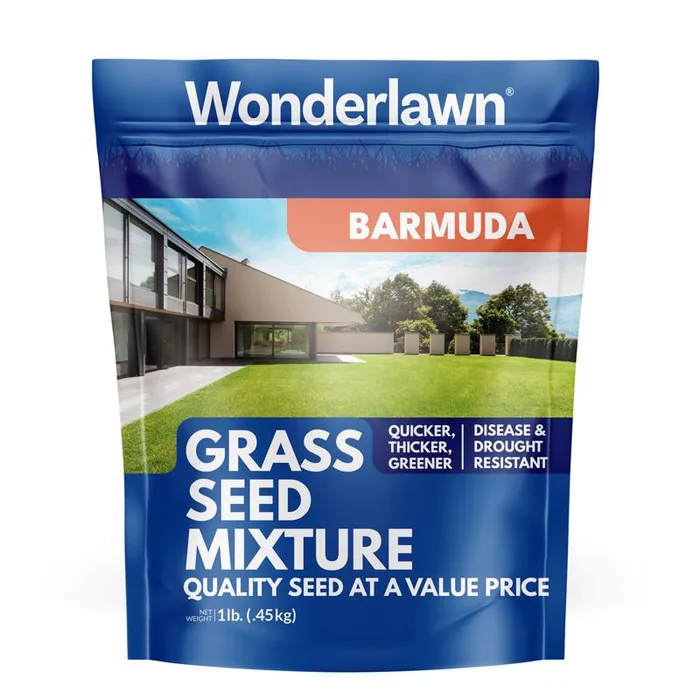 Barenbrug Wonderlawn Bermuda Grass Full Sun Grass Seed 1 lb