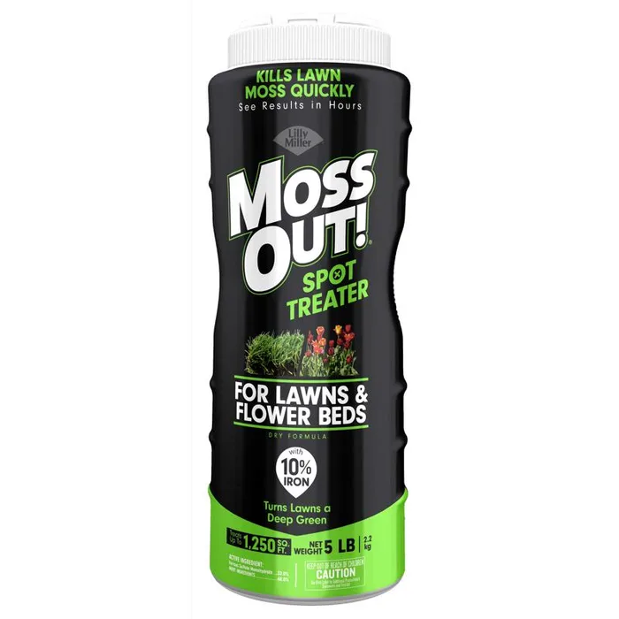 Lilly Miller Moss Out Moss Killer Granules 5 lb (Pack of 6)