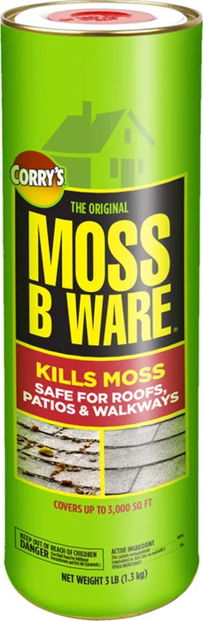 Corry's Moss-B-Ware Moss Killer Granules 3 lb (Pack of 12)