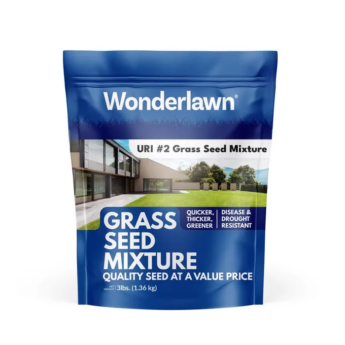 Barenbrug Wonderlawn Mixed Full Sun/Light Shade Grass Seed 3 lb