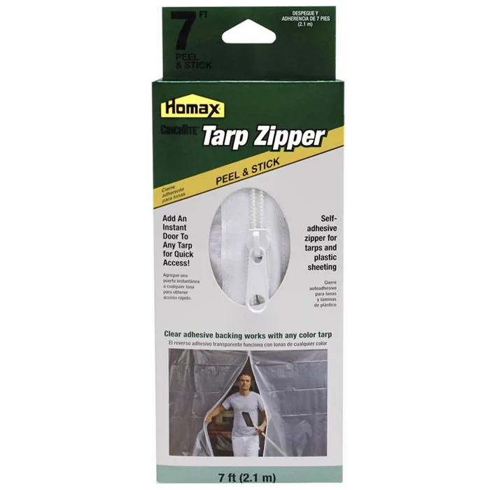 Homax CinchTite Tarp Zipper