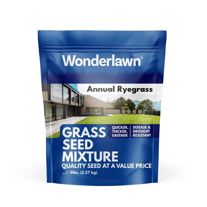 Barenbrug Annual Ryegrass Partial Shade/Sun Grass Seed 5 lb
