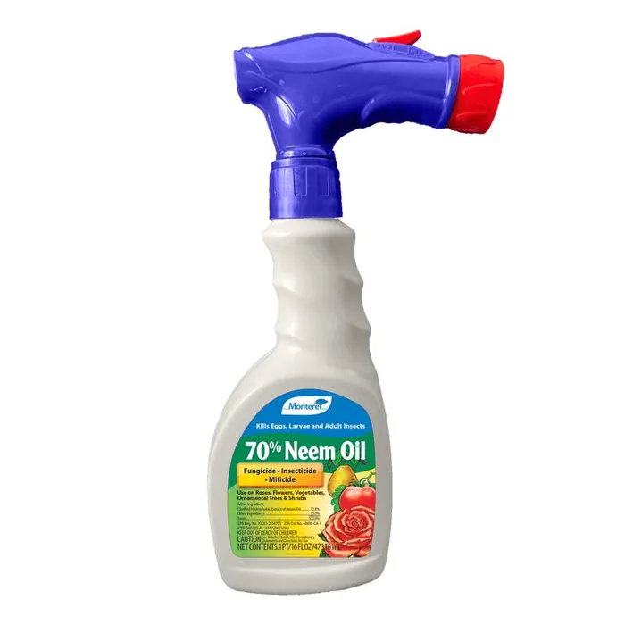 Monterey 70% Neem Oil Organic Insect Killer Liquid Concentrate 1 pt