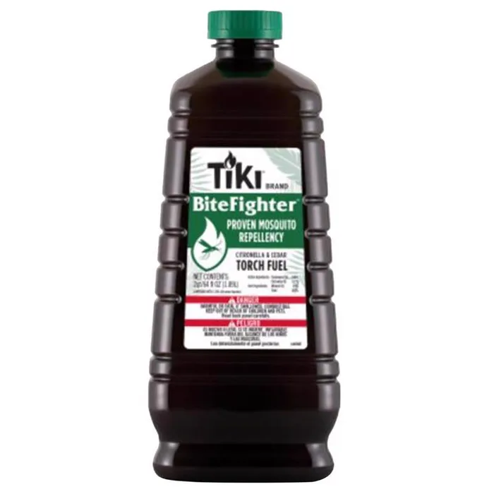 TIKI BiteFighter Citronella & Cedar Torch Fuel 64 oz (Pack of 6)
