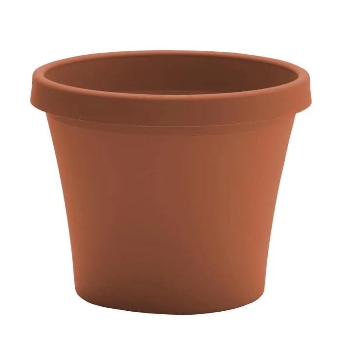 Bloem Terra 10.75 in. H X 9 in. W X 13 in. D Resin Traditional Planter Terra Cotta