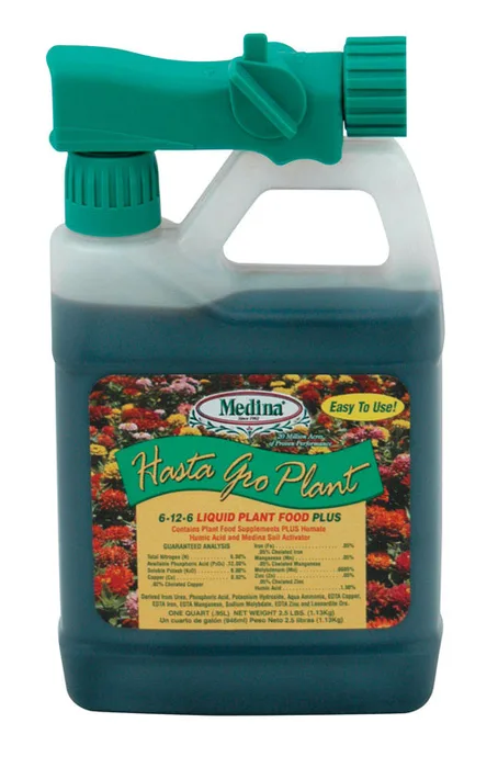 Medina Hasta Gro Plant Liquid All Purpose Plant Food 1 qt