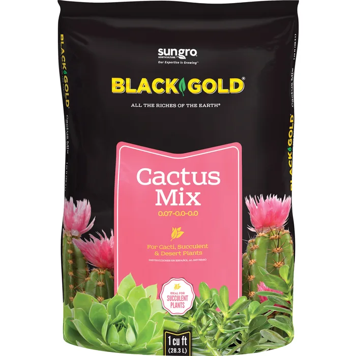 Black Gold Organic Cacti and Succulent Potting Mix 1 cu ft