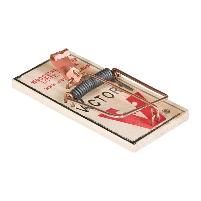 Victor Small Snap Trap For Mice 1 pk (Pack of 72)