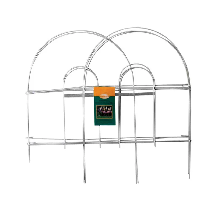 Panacea 8 ft. L X 18 in. H PVC White Garden Fence (Pack of 12)