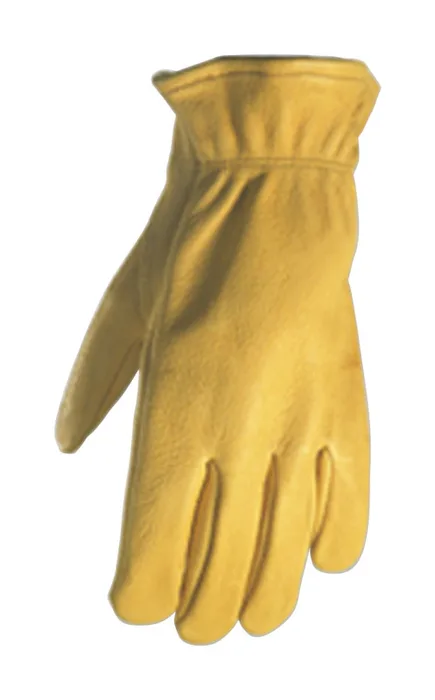 Wells Lamont Men's Driver Gloves Gold M 3 box