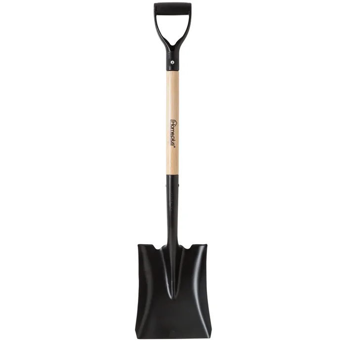 Home Plus 38.5 in. Steel Square Transfer Shovel Wood Handle (Pack of 6)