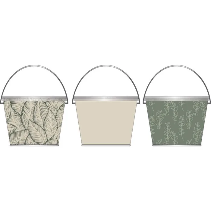 Patio Essentials Citronella Bucket Candle Candle For Mosquitoes/Other Flying Insects 28 oz (Pack of 8)