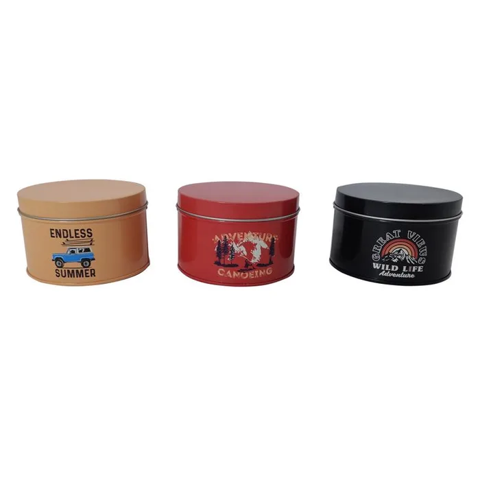 Patio Essentials Candle with Holder For Mosquitoes/Other Flying Insects 8 oz (Pack of 9)